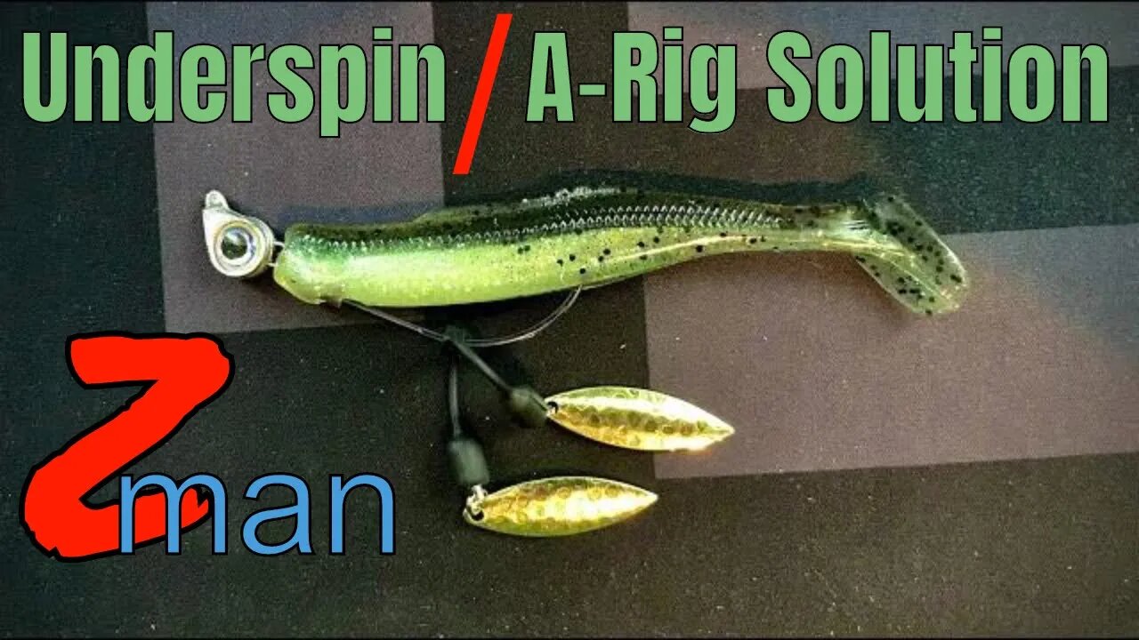 Underspin For Chinlock Z and Zman Baits - Lightweight A-Rig alternative