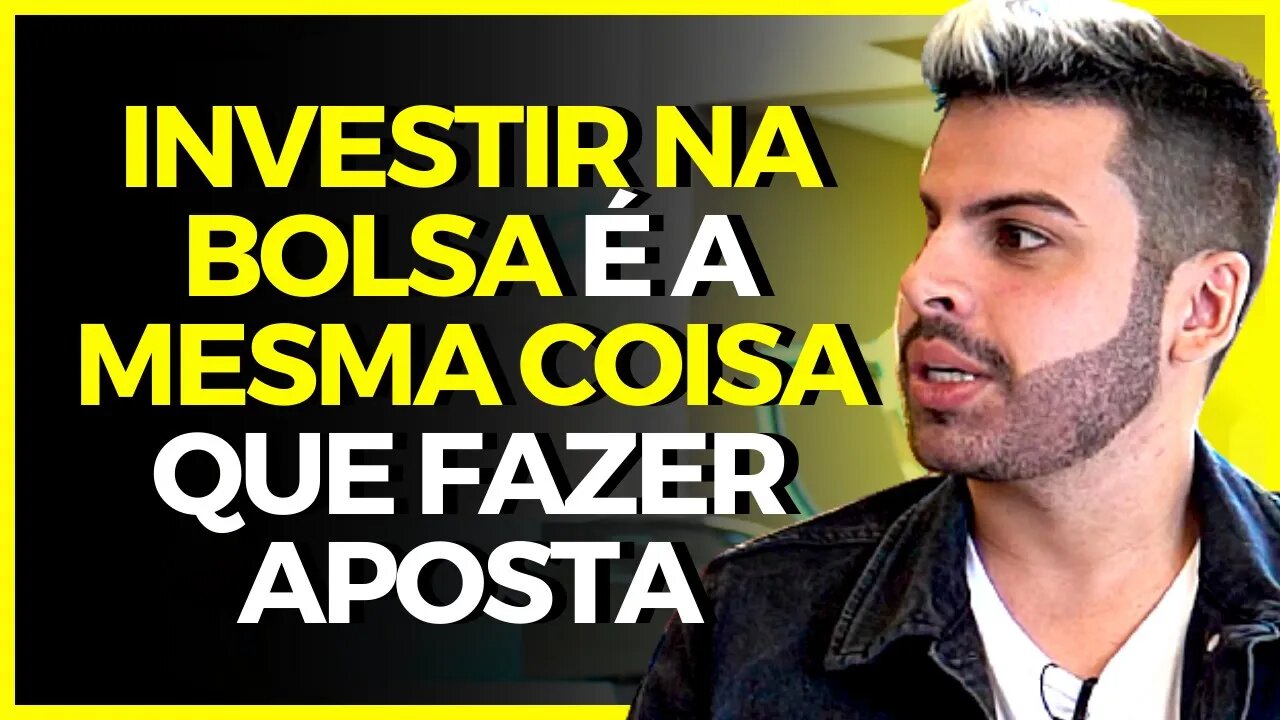 BOLSA DE VALORES OU APOSTA ESPORTIVA! // Rafuxo