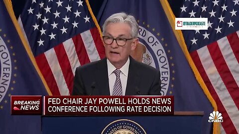 Jerome Powell admits he was wrong yesterday when he said the Banking System is OK! 😳