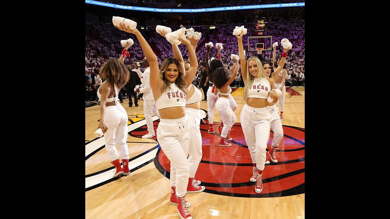 Heat Dancers Fuego 🔥🏀 Miami Heat NBA Basketball