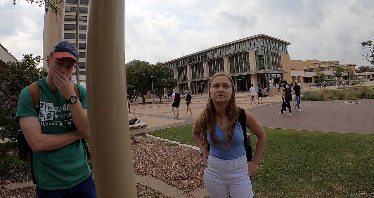 Texas A&M: Two Christian Students Approach Me, The Hecklers Emerge, Preaching To Thousands