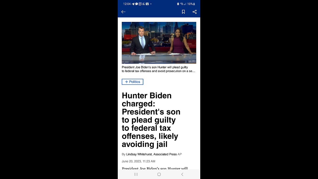 Hunter Biden Charged