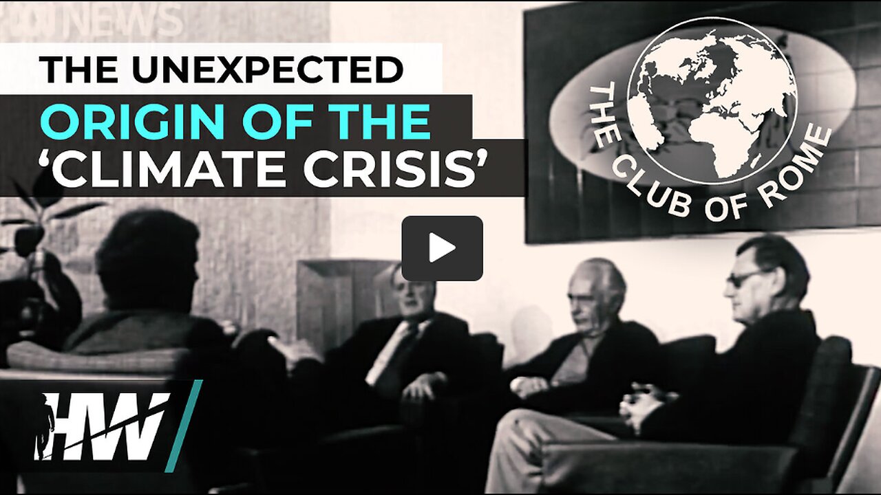 THE UNEXPECTED ORIGIN OF THE ‘CLIMATE CRISIS’