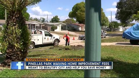 Saving you cash: Pinellas Park waives permit fees