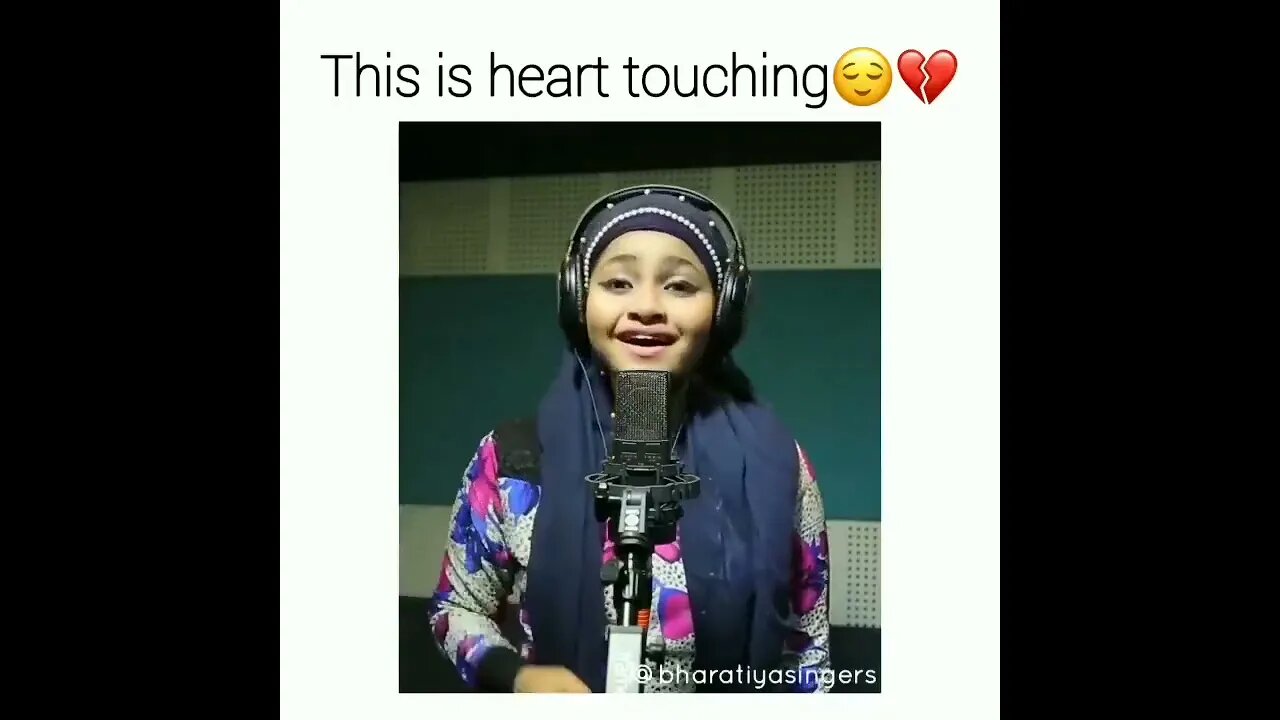 The Girl voice was very Heart touching sounds video..