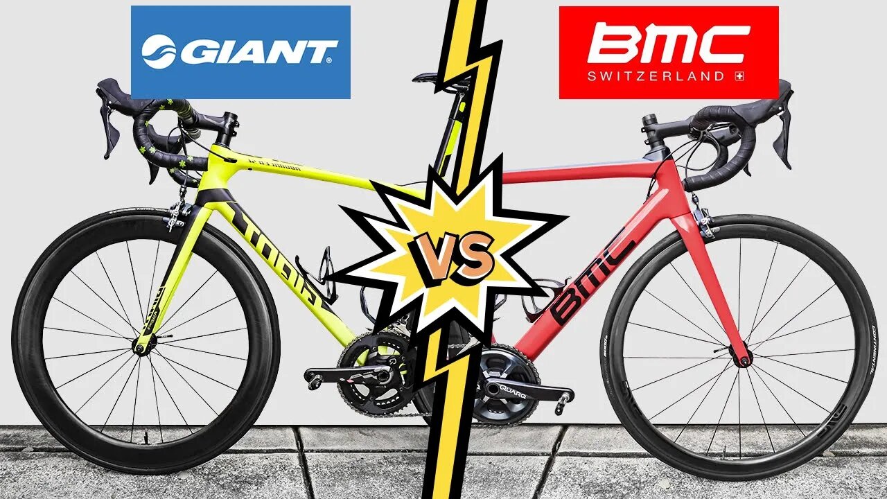 Giant TCR VS. BMC Teammachine SLR01 (Head to Head REVIEW)