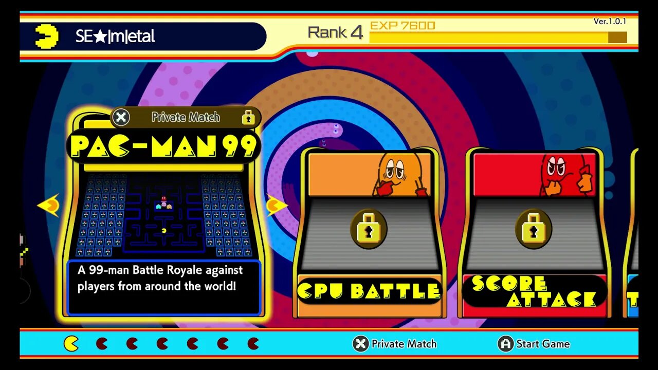 Pac-Man 99 (Switch) - Launch Day Battles (4/7/21)