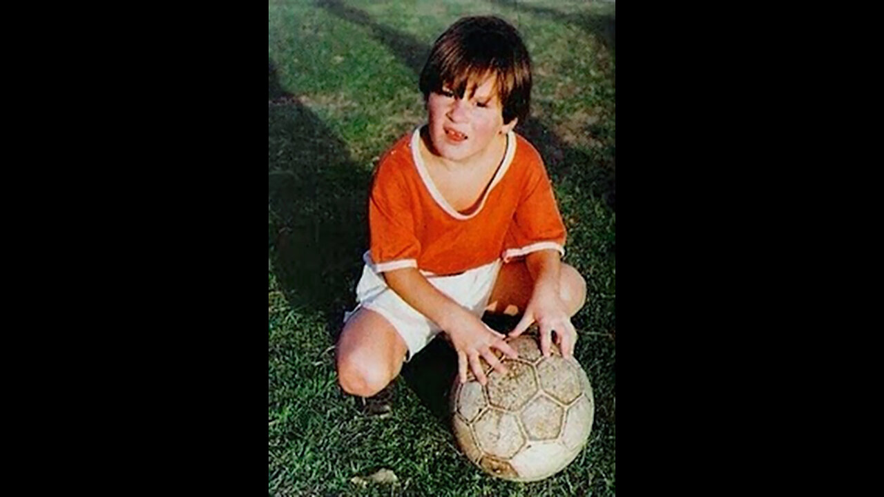 Messi as a child