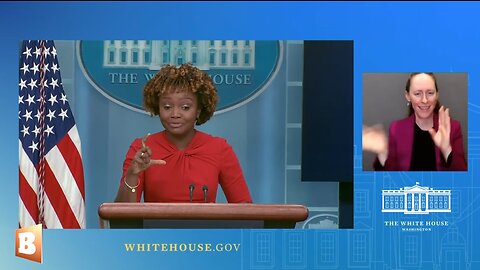 WH Press Secretary Karine Jean-Pierre speaking with reporters...