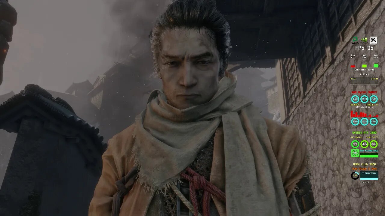 SEKIRO SHADOWS DIE TWICE RTX 3080