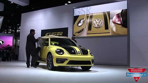 Volkswagen Beetle GSR Press Conference - Chicago Auto Show 2013