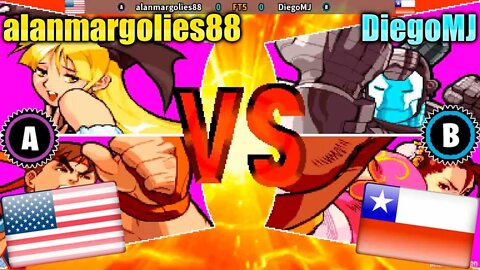 Marvel Vs Capcom: Clash Of Super Heroes (alanmargolies88 Vs. DiegoMJ) [U.S.A. Vs. Chile]