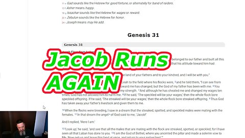 The Second Flight Of Jacob Genesis 31