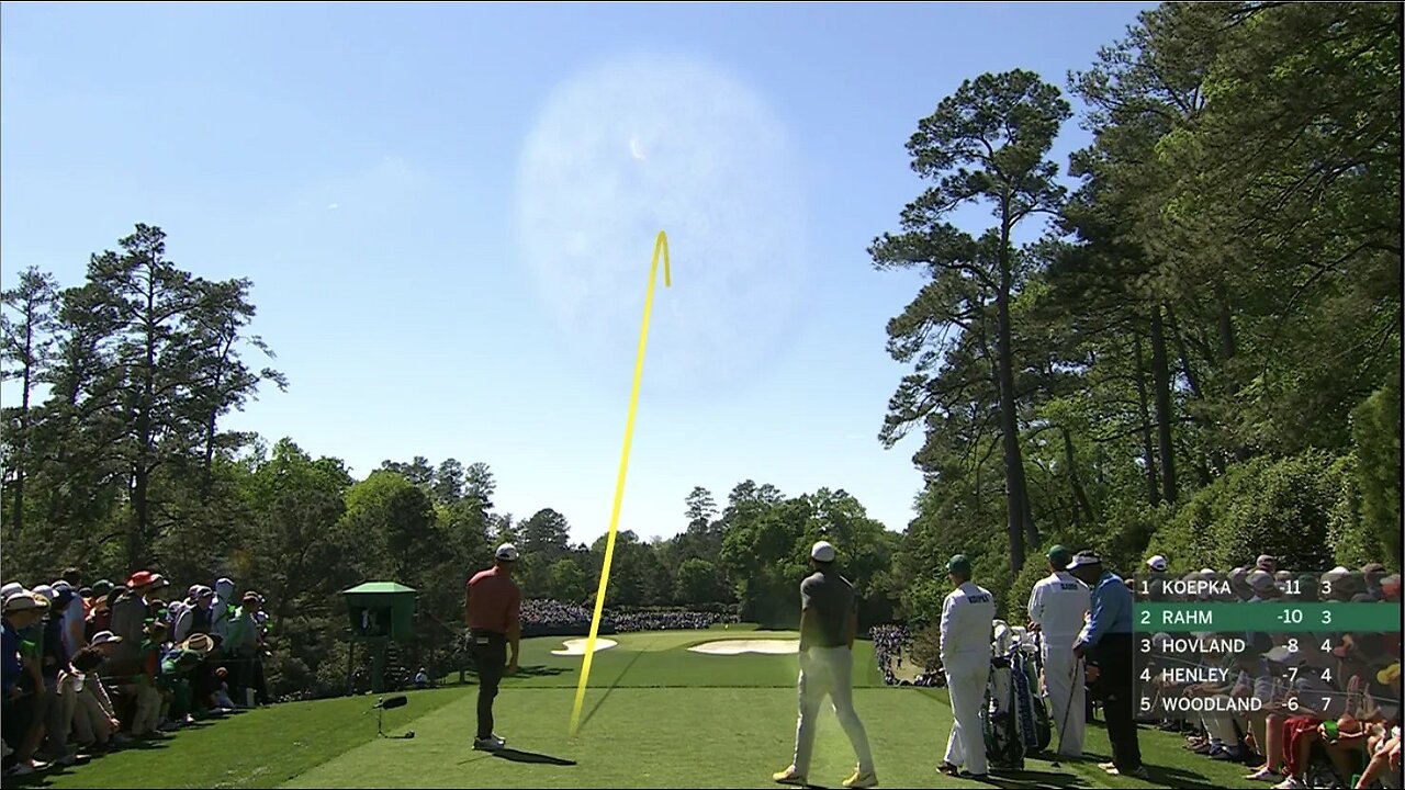 Seen By Millions! UFO? 5D Earth? Appears At U.S. Masters Golf Event