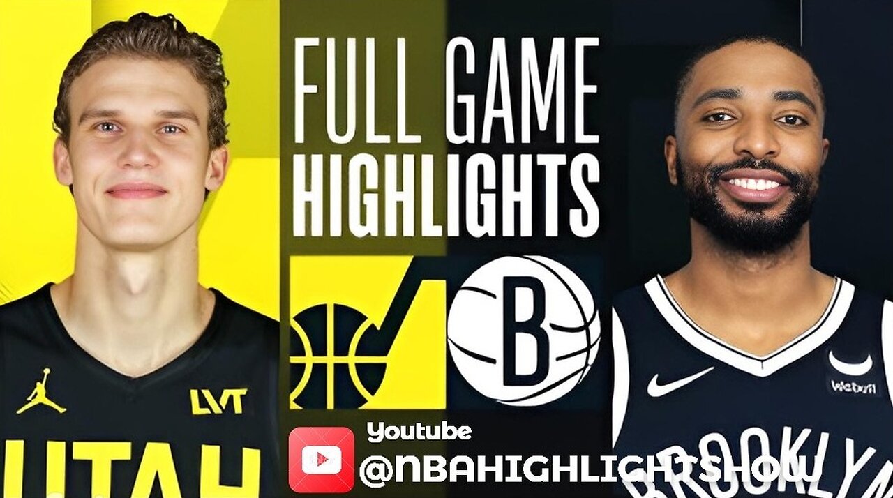 Brooklyn Nets vs Utah Jazz Full Game Highlights | Jan 29 | 2024 NBA Season