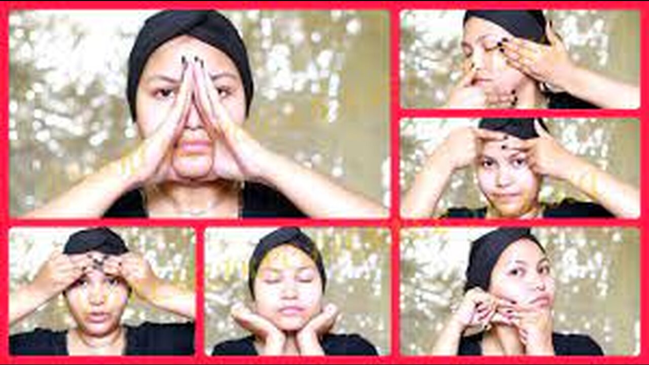 #shorts FACIAL MASSAGE FOR GLOWING SKIN #facialyoga #viral #video #diy #hack #trend #ytshort #facial