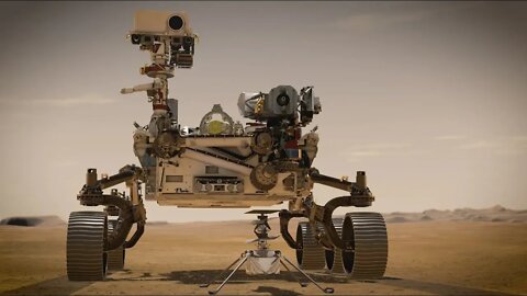 NASA: INCRÍVEL VÍDEO DO ROBÔ PERSEVERANCE POUSANDO EM MARTE !!