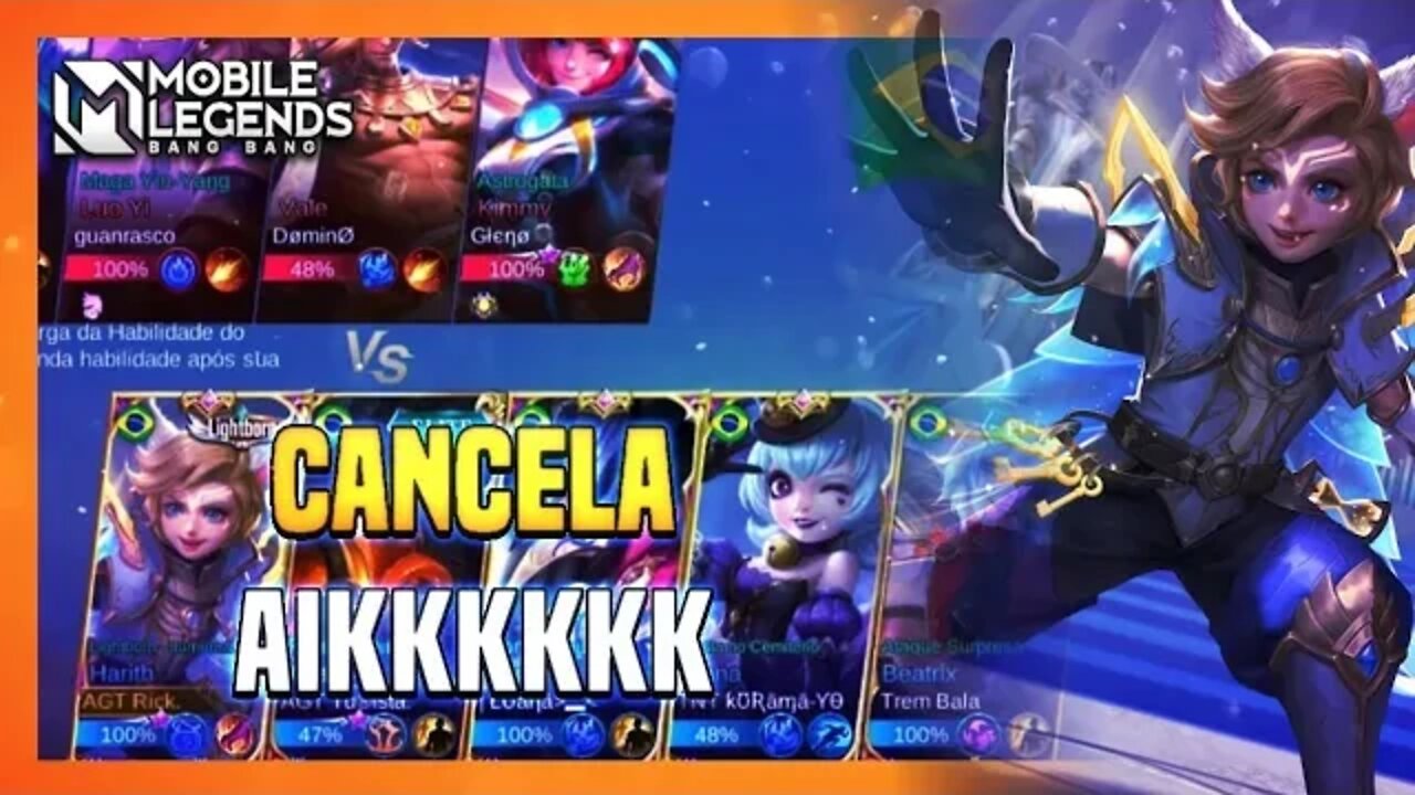 OS CARAS TENTARAM CANCELAR UMA PT NO MÍTICO KKKKKKKKKKKKKKK | MLBB