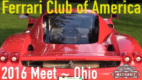 2016 Ferrari Club Of America Meet