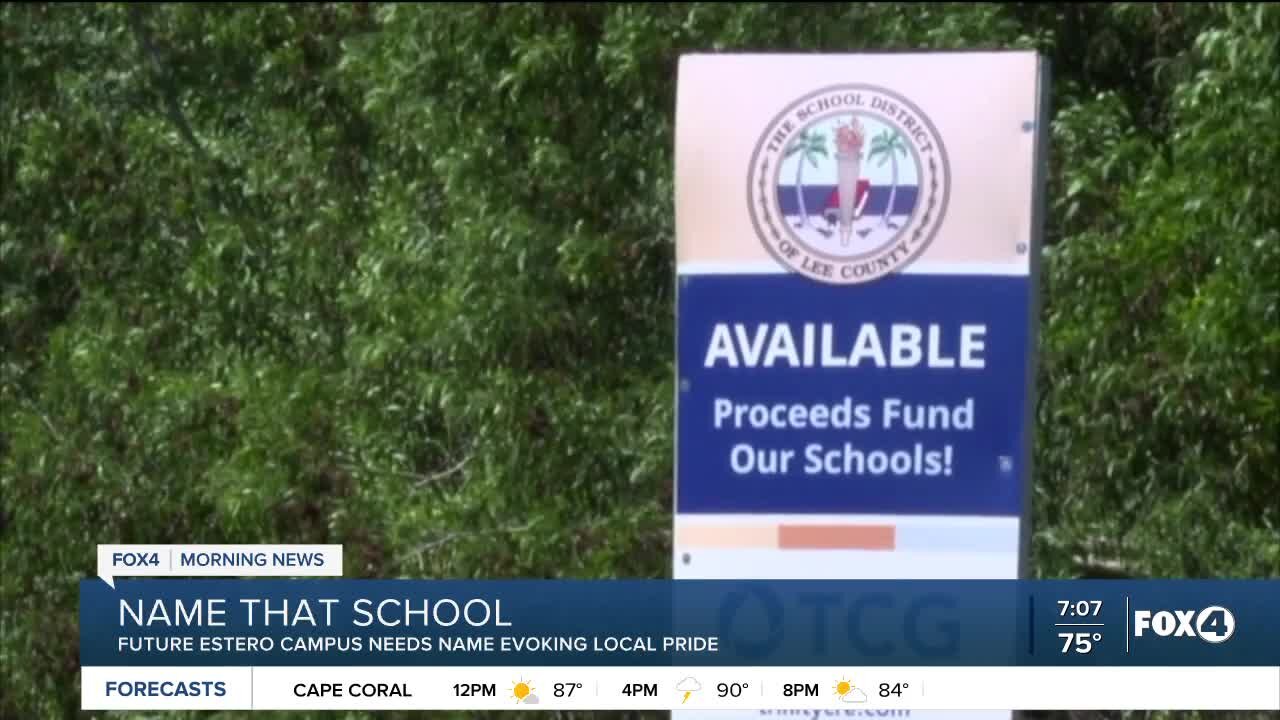 Future Estero primary school needs name evoking pride