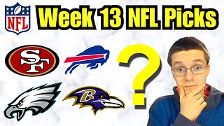 Week 13 NFL Picks and Predictions - 2024!!!/Can the Eagles win at Baltimore? #nfl