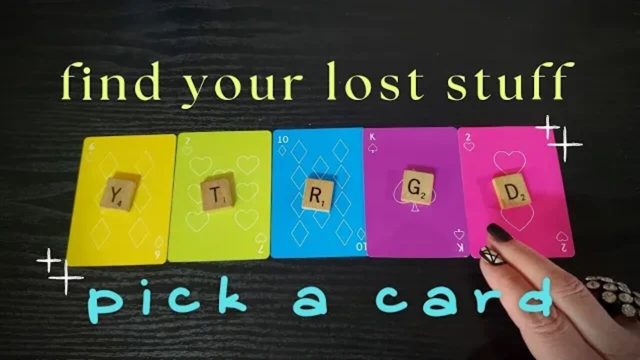 Where Did It Go? Find Lost Item Pick a Card Reading Update