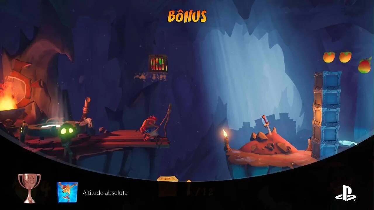 Altitude absoluta - Agache ou deslize e dê um pulo duplo - Crash Bandicoot 4: It's About Time PS5