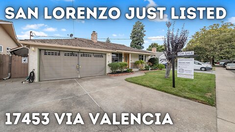 Homes for sale in SAN LORENZO CA | 17453 Via Valencia JUST LISTED!