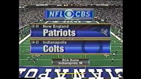 2000-10-22 New England Patriots vs Indianapolis Colts