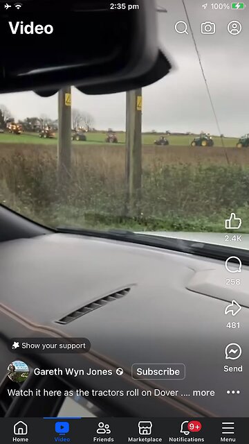 Gareth Wyn Jones : farmers are going to Dover today 27/11/2024