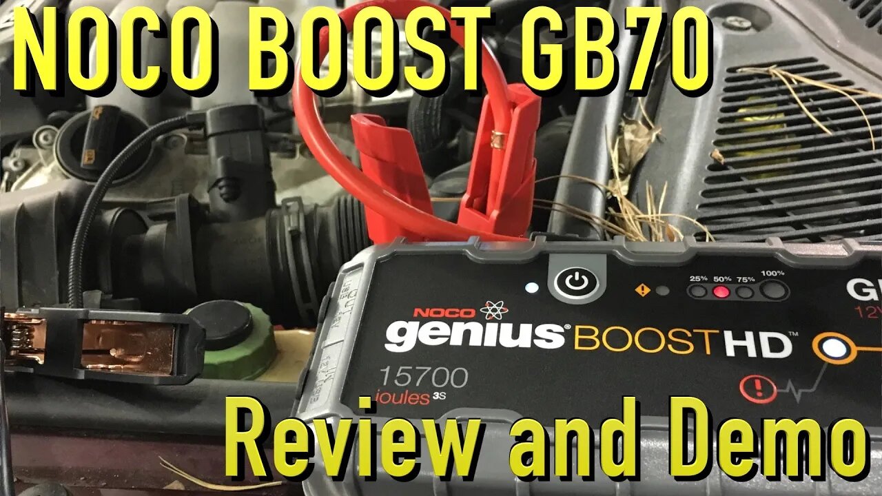 NOCO Genius Boost HD GB70 Jump Starter ~ Review