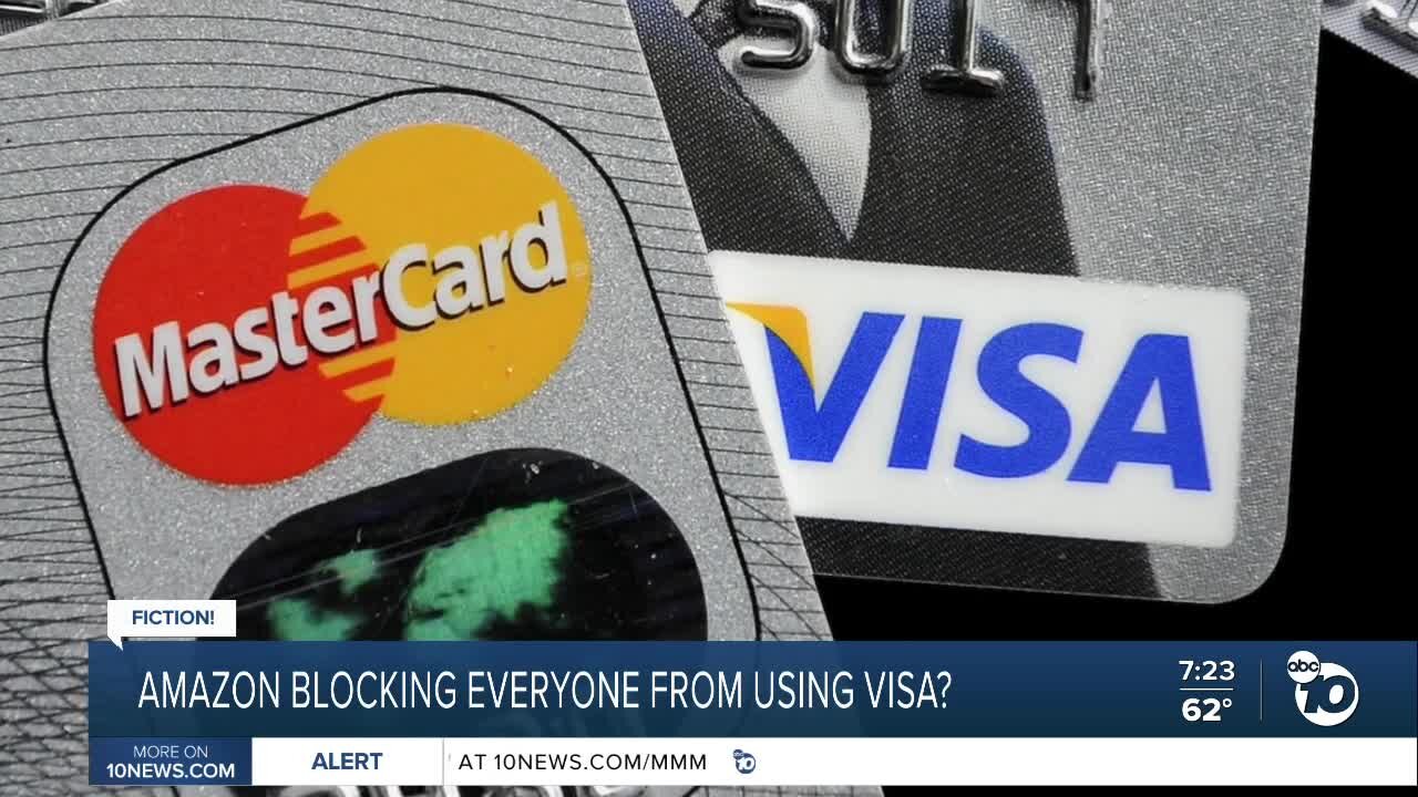 Fact or Fiction: Amazon customers blocked from using Visa cards?