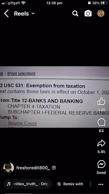 Exemption from taxation