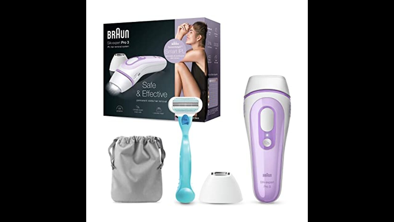 Braun IPL Hair Removal for Women and Men, Silk Expert Pro 3