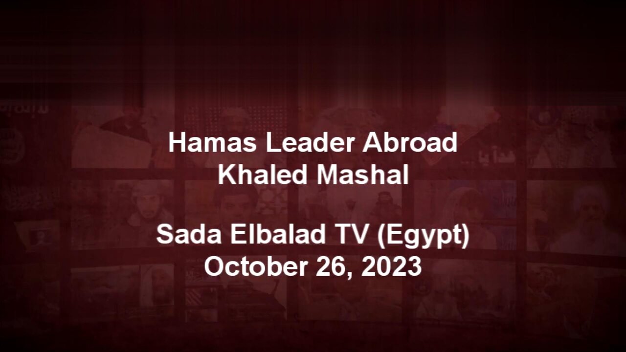 Hamas leader claims: Russians told us our October 7 operation will be taught in military academies