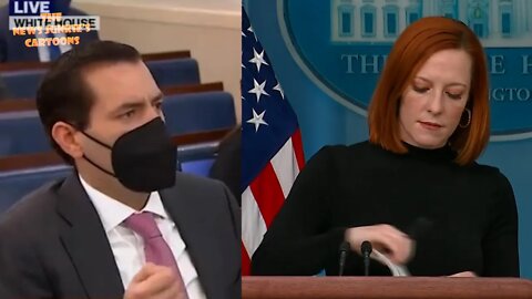 Psaki claims Republican Sen. is "digesting Russian misinform & parroting Russian talking points."