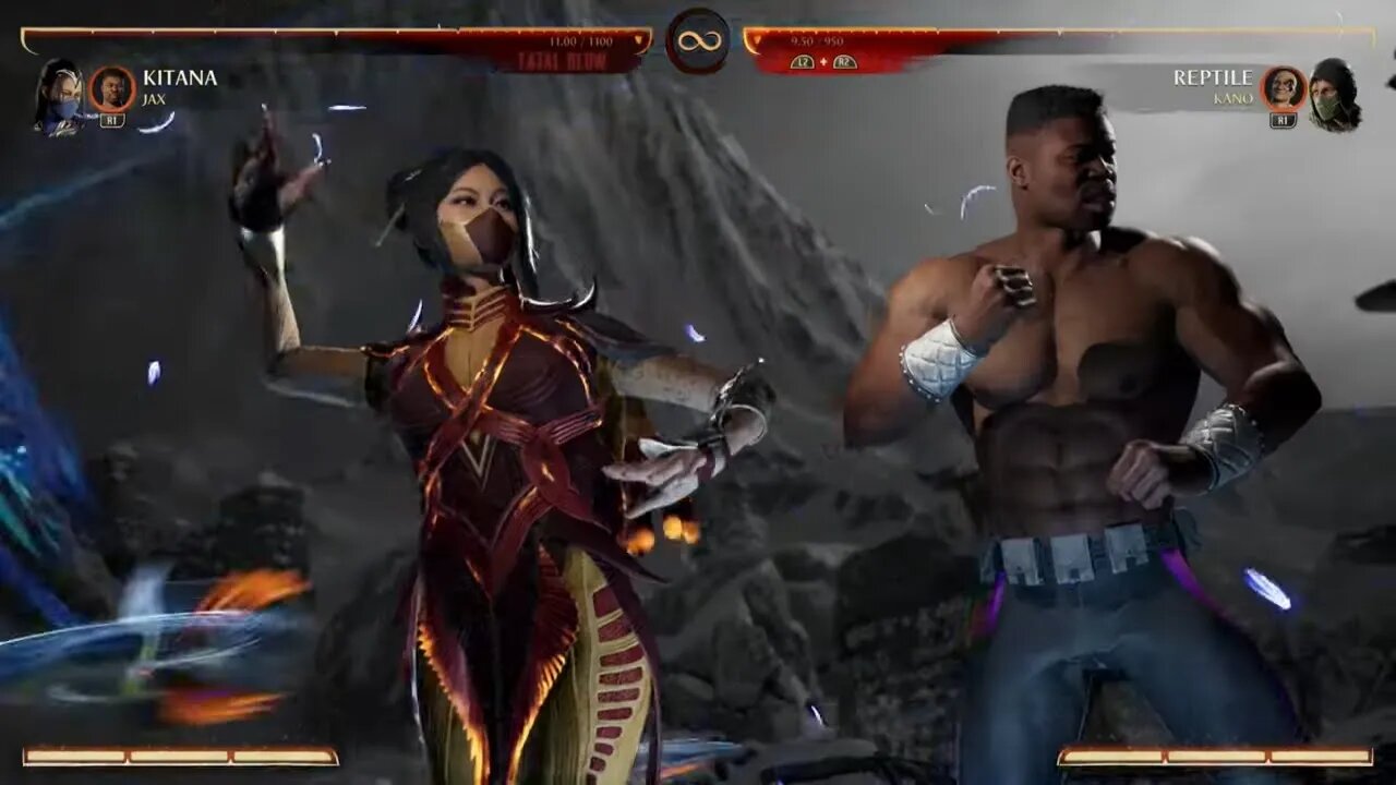 Mortal Kombat 1 2023 Kitana & Jax Kameo Fatal Blow