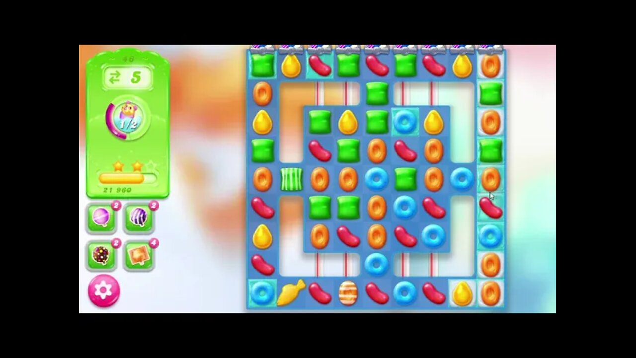 Candy Crush Jelly Saga Level 46
