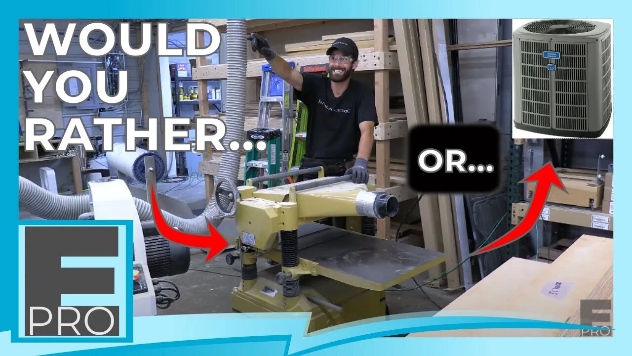 No AC Or No Woodshop Planer?