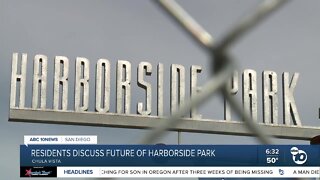 Residents discuss future of Harborside Park