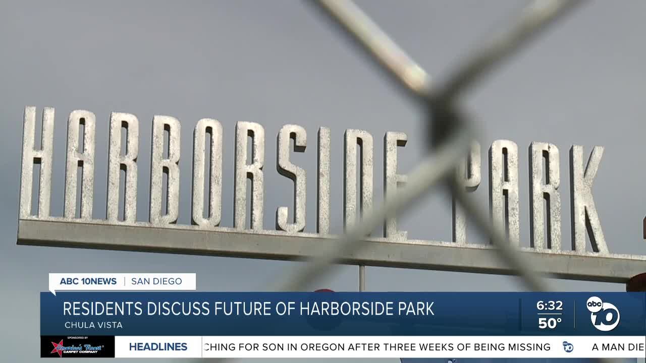 Residents discuss future of Harborside Park