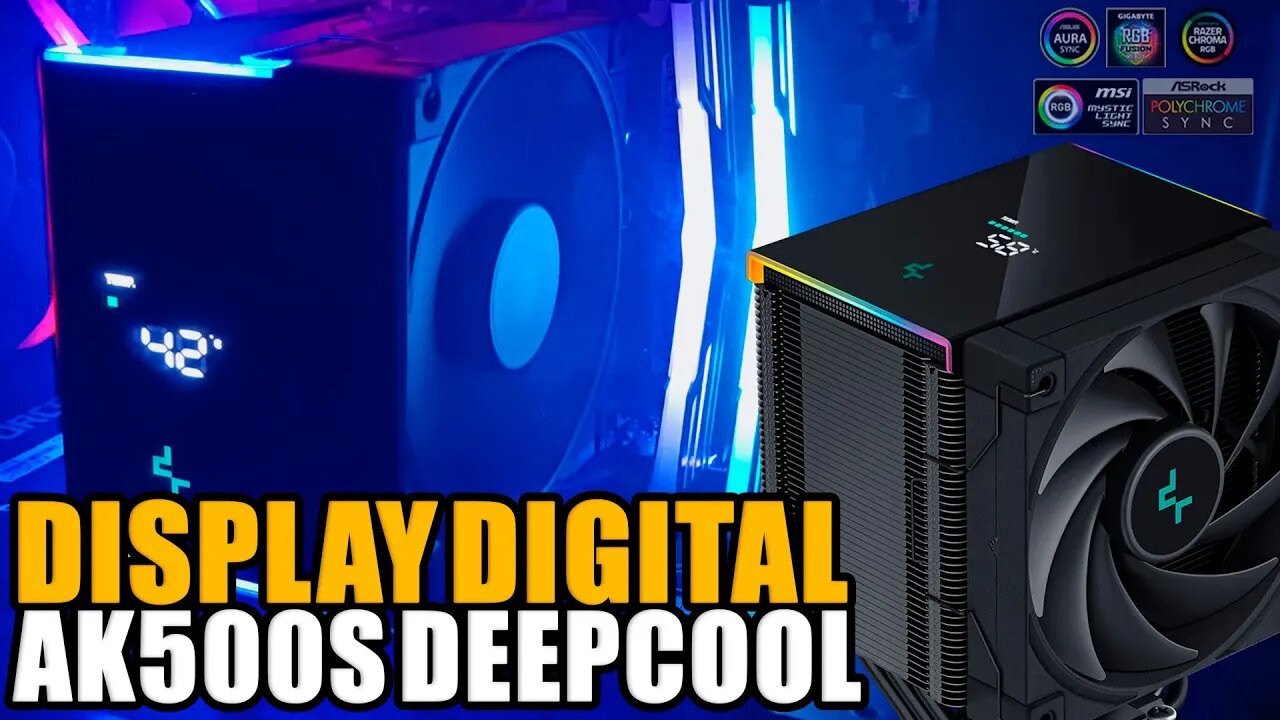 AK500S DISPLAY DIGITAL RGB DEEPCOOL