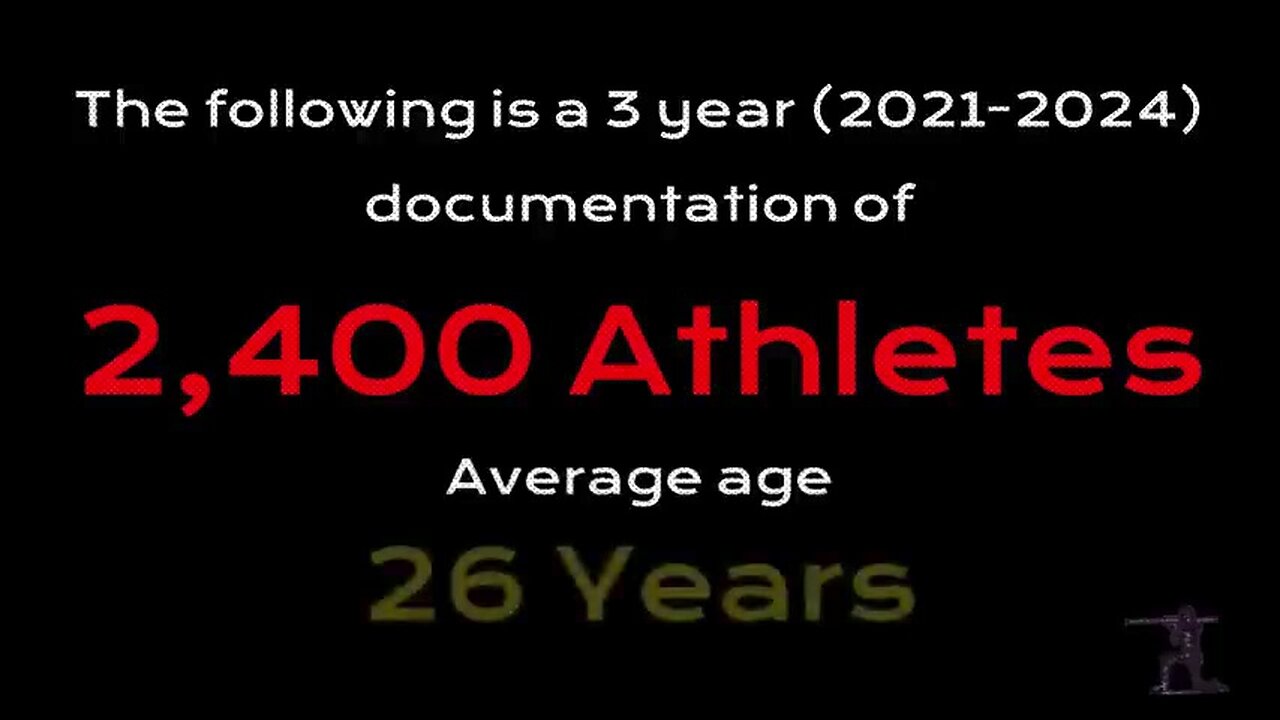 NWO: 2,400 athletes collapsing in only 3 years!