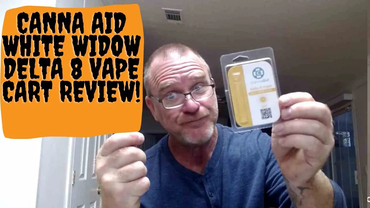 Canna Aid White Widow Delta 8 Vape Cart Review!