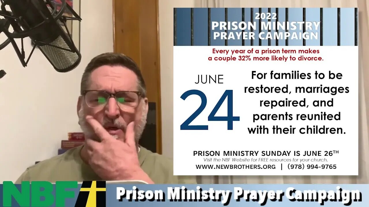 Prison Ministry Prayer Campaign 2022 - Day 24