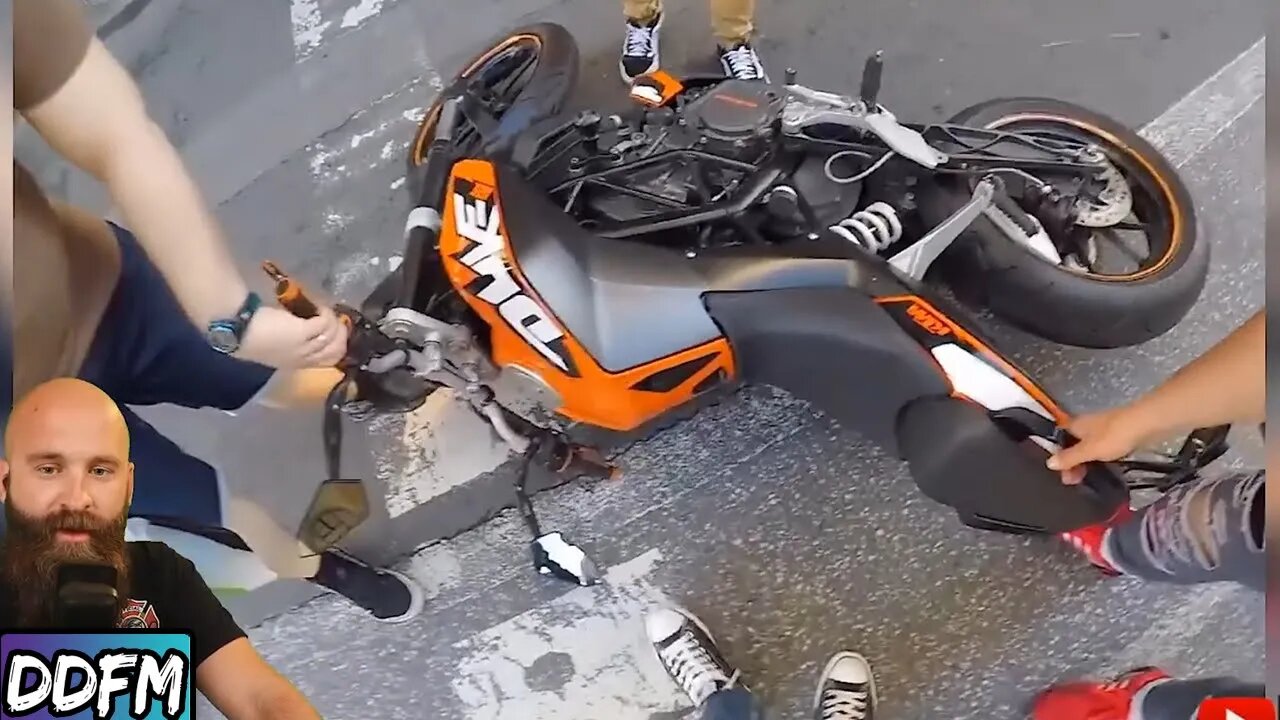 Kinda Embarrassing KTM Duke Fail...