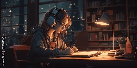 24/7 lofi music, classic music chill vibes.