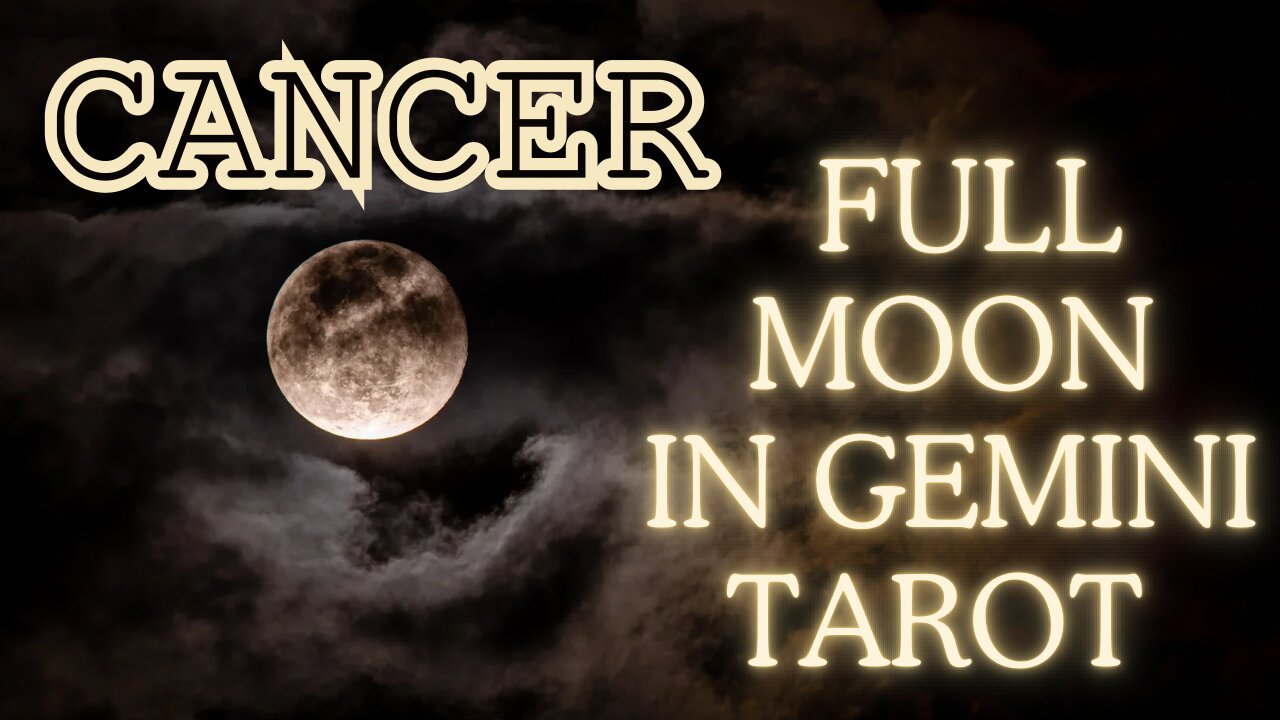 Cancer ♋️- Solving crises with kindness! New Moon in Gemini tarot reading #cancer #tarotary