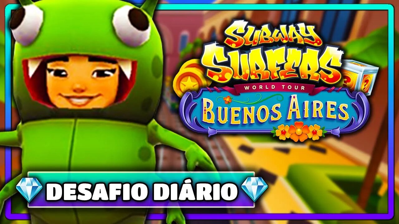 Subway Surfers Buenos Aires 2020 | Desafio Diário com a Yutani