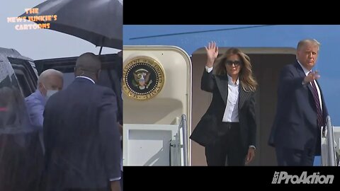President Trump and Joe Biden head to first presidential debate.